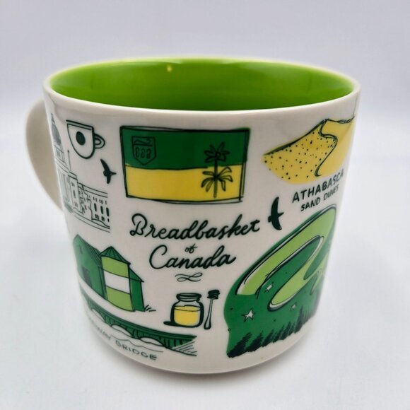 Starbucks Saskatchewan Canada Been There Series Mug Cup Coffee 2018 Read - Picture 7 of 11